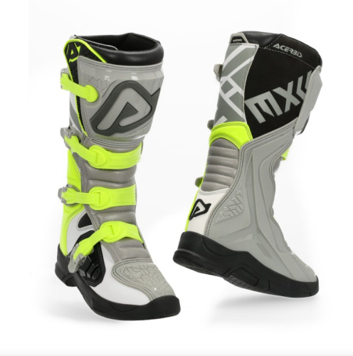 Acerbis Мотоботы кроссовые X-Team Grey/Yellow в Красноярске