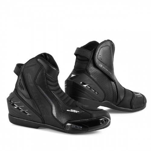Shima Мотоботы Спортивные SX-6 Black в Красноярске