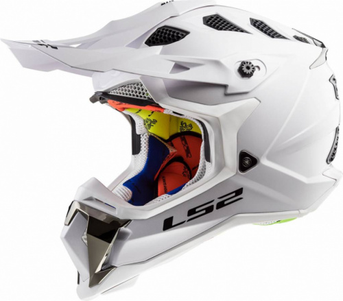 LS2 Мотошлем MX470 Subverter Solid белый в Красноярске
