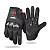 Ones Again Перчатки текст MG07-CF black-red в Красноярске
