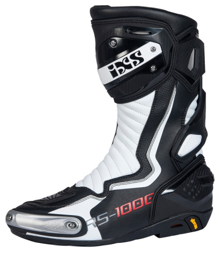 IXS Мотоботы RS-1000 черный/белый в Красноярске