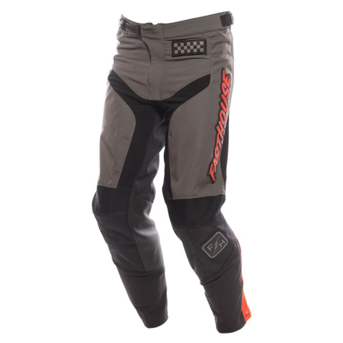 Fasthouse Брюки Grindhouse Pant Gray/Red в Красноярске