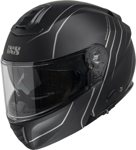 IXS Шлем модуляр iXS460 черный серый матовый в Красноярске