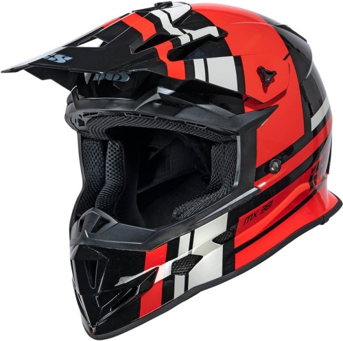 IXS Мотошлем iXS361 2.3 Черно-красный в Красноярске