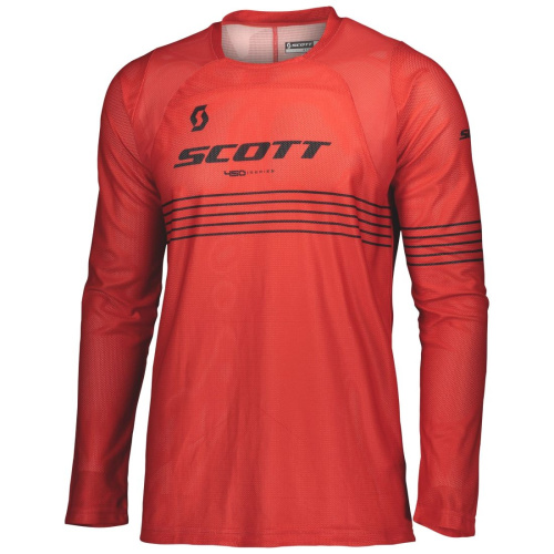 Scott Джерси 450 Angled Light red/black в Красноярске