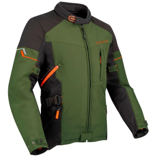 Bering Куртка текстильная Cobalt Khaki/Black в Красноярске
