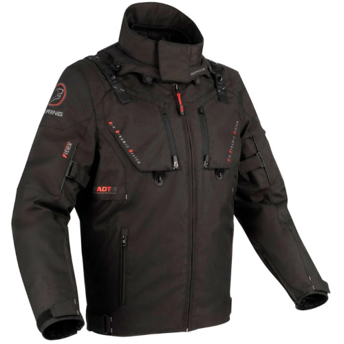Bering Куртка текстильная Skogar Black в Красноярске