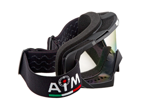 AiM Очки кроссовые 634-800 Black Matt в Красноярске