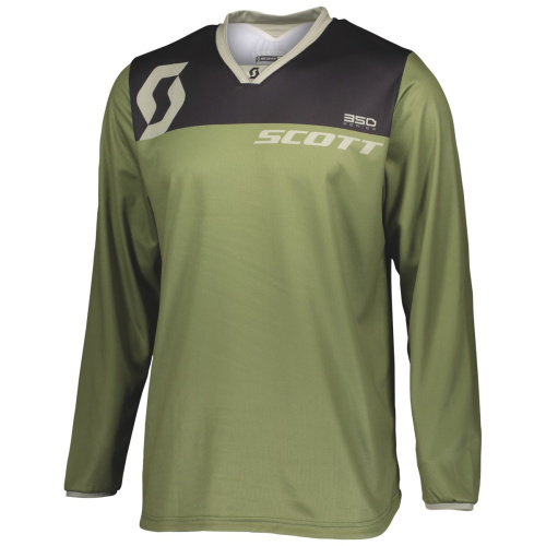Scott Джерси 350 Dirt green tan в Красноярске
