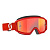 Scott очки кроссовые Primal red/white orange chrome works в Красноярске