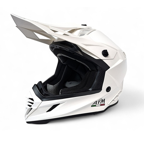 AiM Шлем RH855 White Glossy в Красноярске