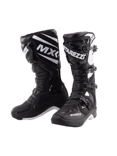 Starezzi Мотоботы Milano Black/White в Красноярске