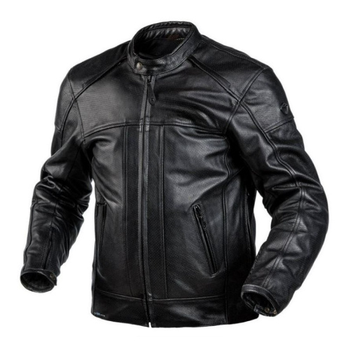 Scout куртка кожаная Daytona Waterproof Black в Красноярске