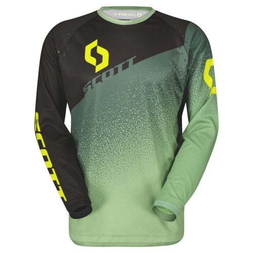 Scott Джерси 350 Dirt Evo black/green в Красноярске
