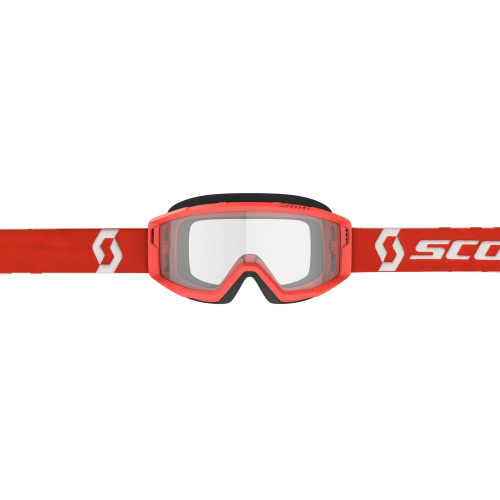 Scott очки кроссовые Primal Red прозрачная линза в Красноярске