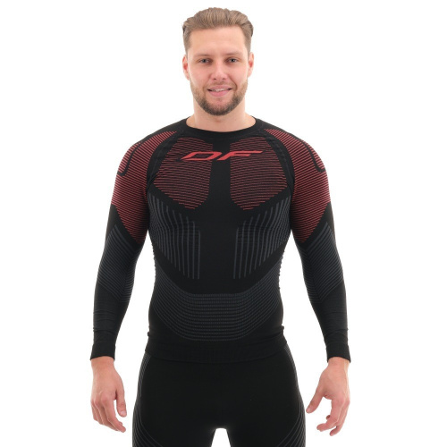 Dragonfly Термофутболка 3DThermo Red с длинным рукавом в Красноярске