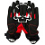 Bering Перчатки Walshe Black/Grey/Red в Красноярске