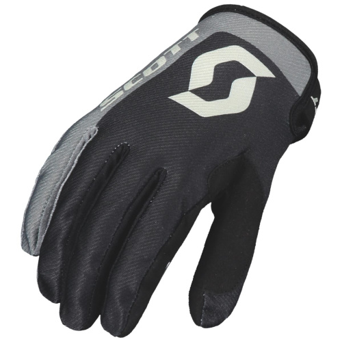 Scott Перчатки 350 Race black/grey в Красноярске