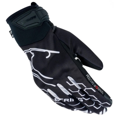 Bering Перчатки Walshe Black/White в Красноярске