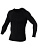 Brubeck Футболка мужская дл.рукав Comfort Wool Черный в Красноярске