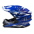 AiM Шлем кроссовый JK803S Blue/White в Красноярске