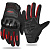Ones Again Перчатки текст MG-14 black-red в Красноярске