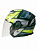 AiM Шлем открытый JK526 Yellow/Grey/Black в Красноярске