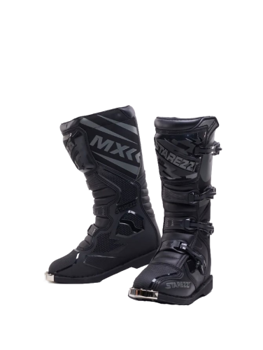 Starezzi Мотоботы Roma Black/Grey в Красноярске