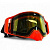 AiM Очки снегоходные с магнитной линзой и подогревом (PRO) 31-103 Accu Heated Orange Glossy в Красноярске