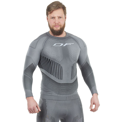 Dragonfly Термофутболка 3DThermo Grey с длинным рукавом в Красноярске