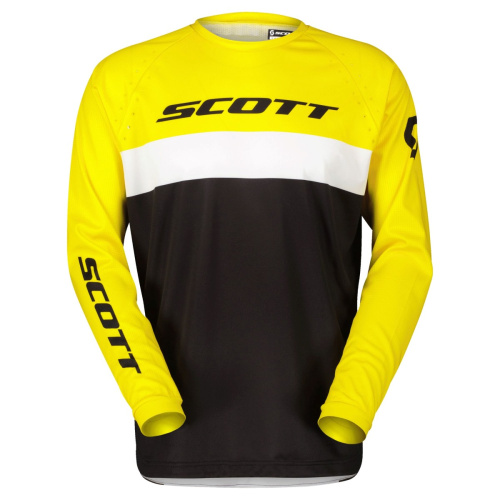 Scott Джерси 350 Swap Evo black/yellow в Красноярске