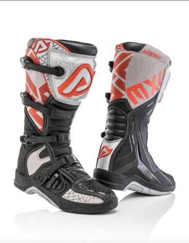 Acerbis Мотоботы кроссовые X-Team Black/Grey в Красноярске
