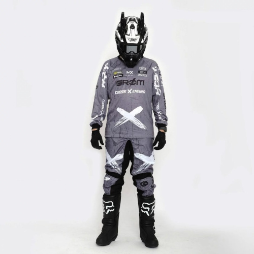 Grom Штаны кроссовые X Gray в Красноярске