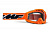 100% Маска кросс FMF Powerbomb Rocket Orange - прозрачная линза в Красноярске