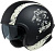 IXS Шлем Jet Helmet iXS 880 2.0 Черно-белый матовый в Красноярске
