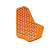 Scott Защитные вставки D3O Chest Protector CP1 Right ORANGE в Красноярске
