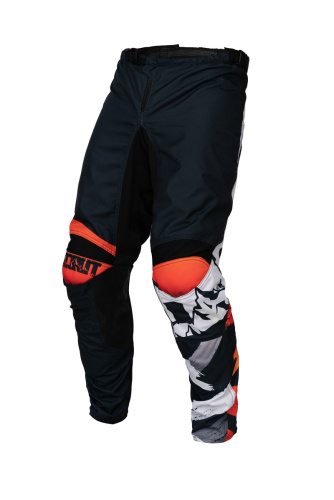 Scout Штаны кроссовые Abstraction Black/Orange в Красноярске