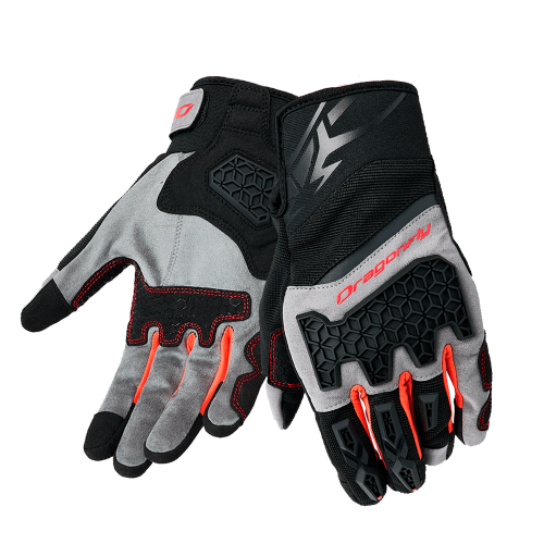 Dragonfly Перчатки DF Terrax Black - Grey в Красноярске