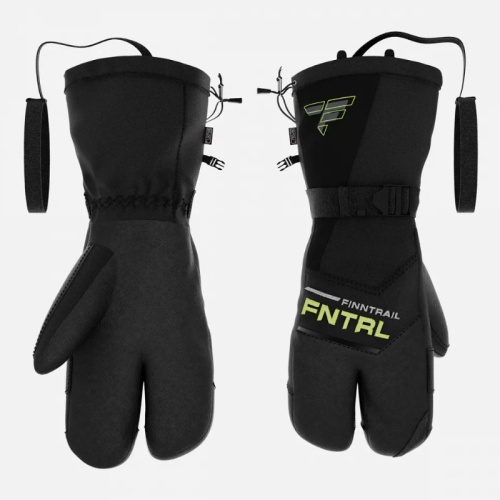 Finntrail Перчатки утепленные Lobster 2801 GraphiteYellow в Красноярске