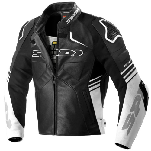 Spidi Куртка Bolide Leather Black/White в Красноярске