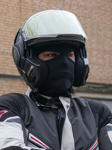 MotoLike Подшлемник Хлопок/Эластан Черный Ninja в Красноярске