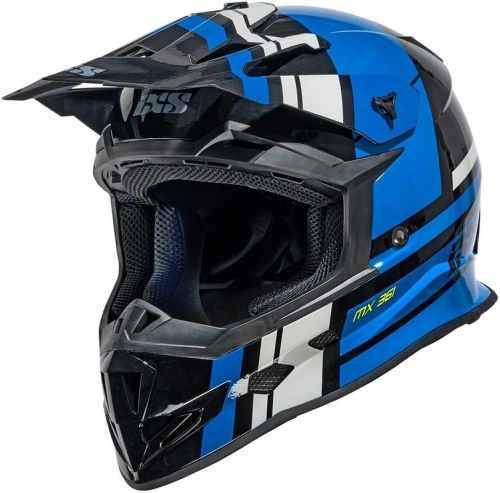 IXS Мотошлем iXS361 2.3 Черно-синий в Красноярске
