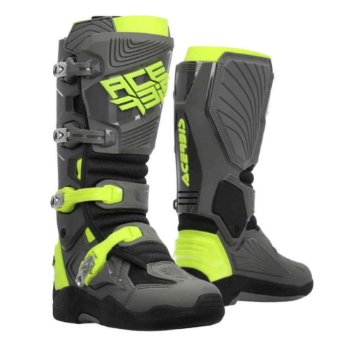 Acerbis Мотоботы кроссовые Whoops Grey/Yellow в Красноярске