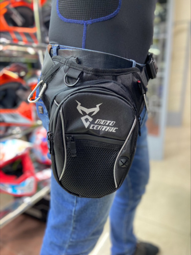 Motolike сумка на пояс черная в Красноярске
