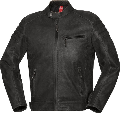 IXS Куртка кожаная Jacket Cruiser Black в Красноярске