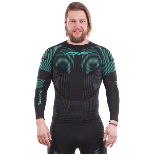Dragonfly Термофутболка 3DThermo Green с длинным рукавом в Красноярске