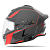 509 Шлем Delta V Carbon Commander с подогревом Racing Red в Красноярске