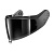 Shark Визор Skwal i3/Ridill 2/D-Skwal 3 Dark Smoked в Красноярске