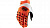 100% Мотоперчатки Airmatic Fluo/Orange в Красноярске