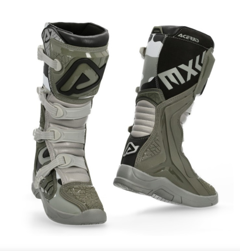 Acerbis Мотоботы кроссовые X-Team Brown/Grey в Красноярске